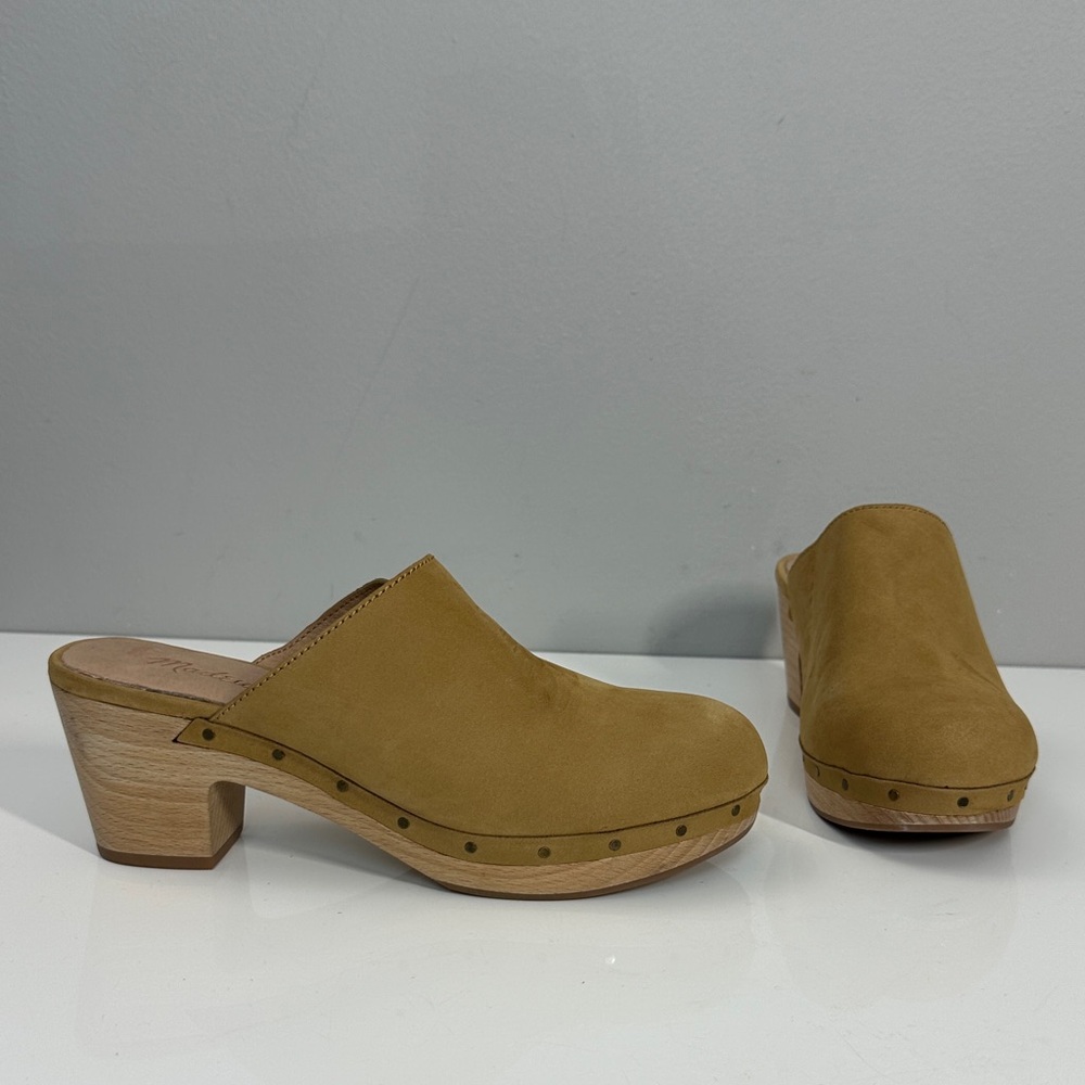 Madewell Ayanna Clog in Acorn Size 6